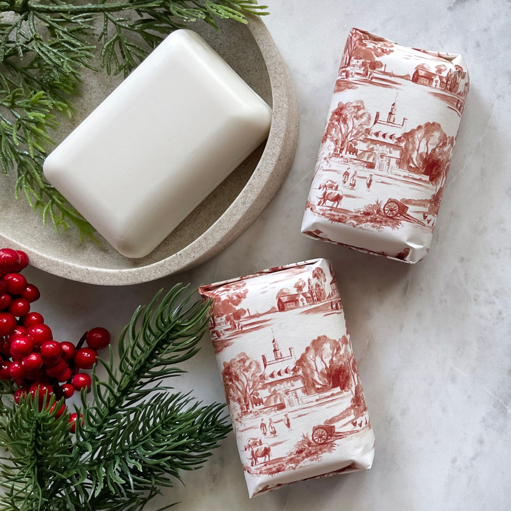 Colonial Williamsburg Peppermint Soap Bar Set | The Shops at Colonial Williamsburg