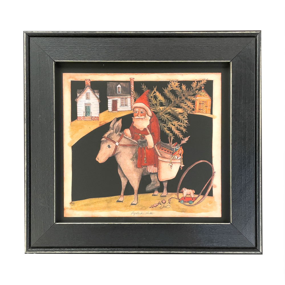 Hults Folk Art Pineapple Framed Giclee Art Print