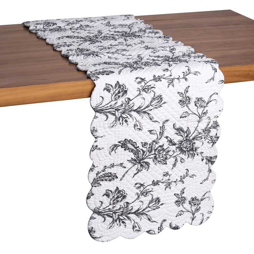 WILLIAMSBURG Bleighton Black Table Linens | The Shops at Colonial Williamsburg