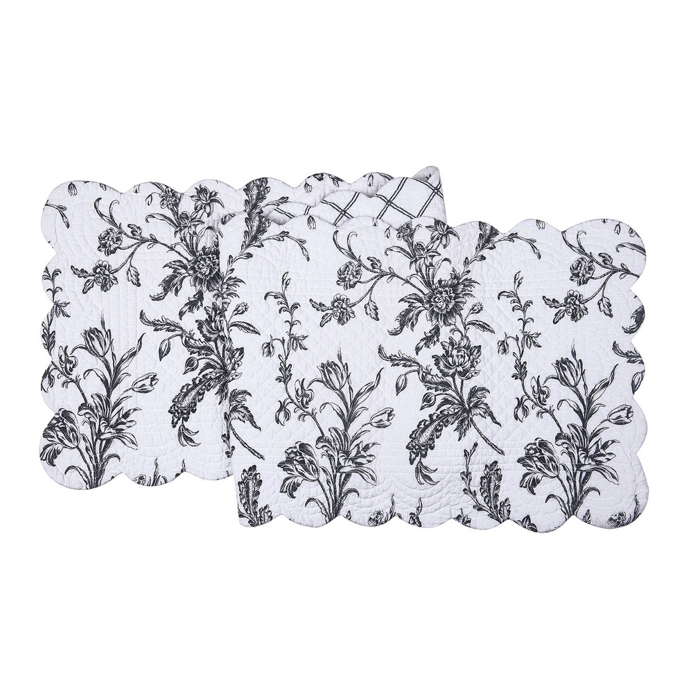 WILLIAMSBURG Bleighton Black Table Linens | The Shops at Colonial Williamsburg