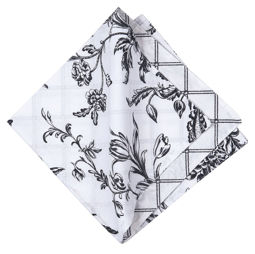 WILLIAMSBURG Bleighton Black Table Linens | The Shops at Colonial Williamsburg