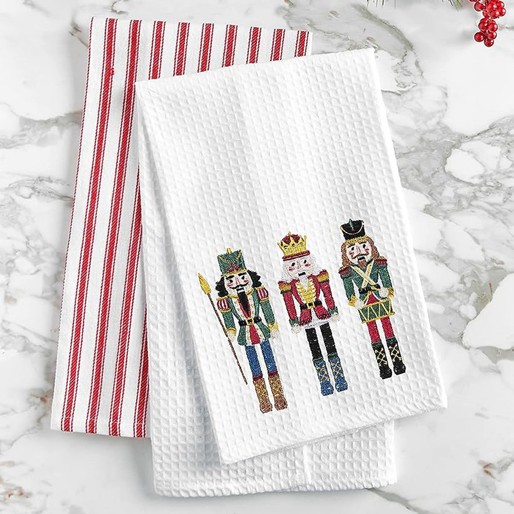 Nutcracker Soldiers Holiday Towel | The Shops at Colonial Williamsburg