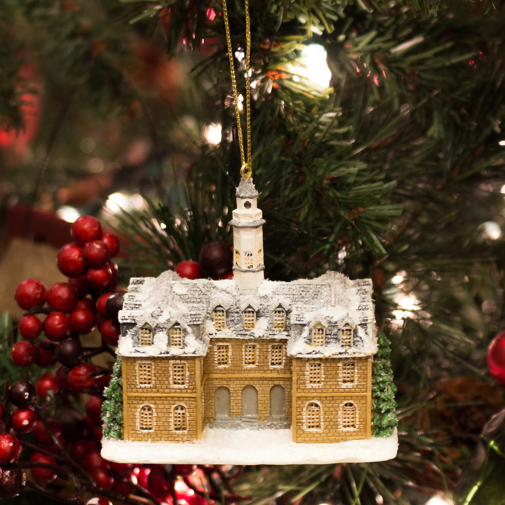 Kurt Adler Capitol in the Snow Ornament