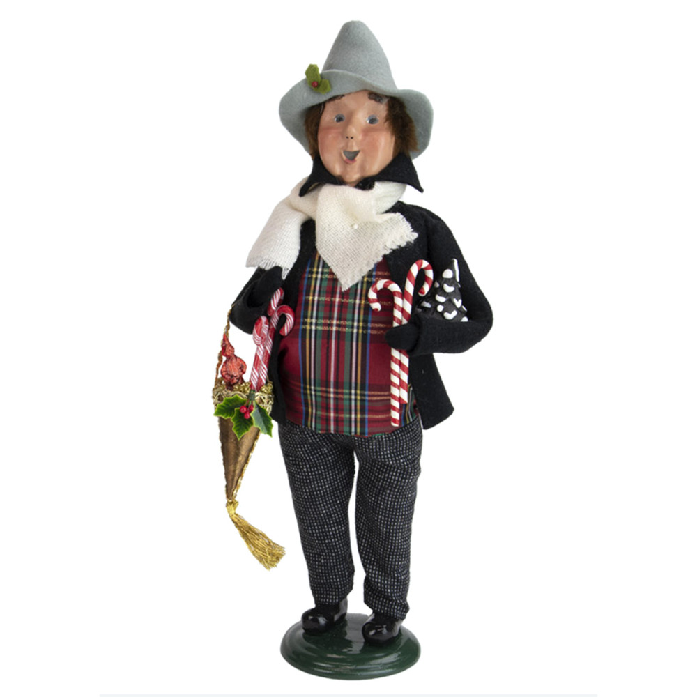 Byers' Choice Caroler Shopping Man - Thumbnail 3