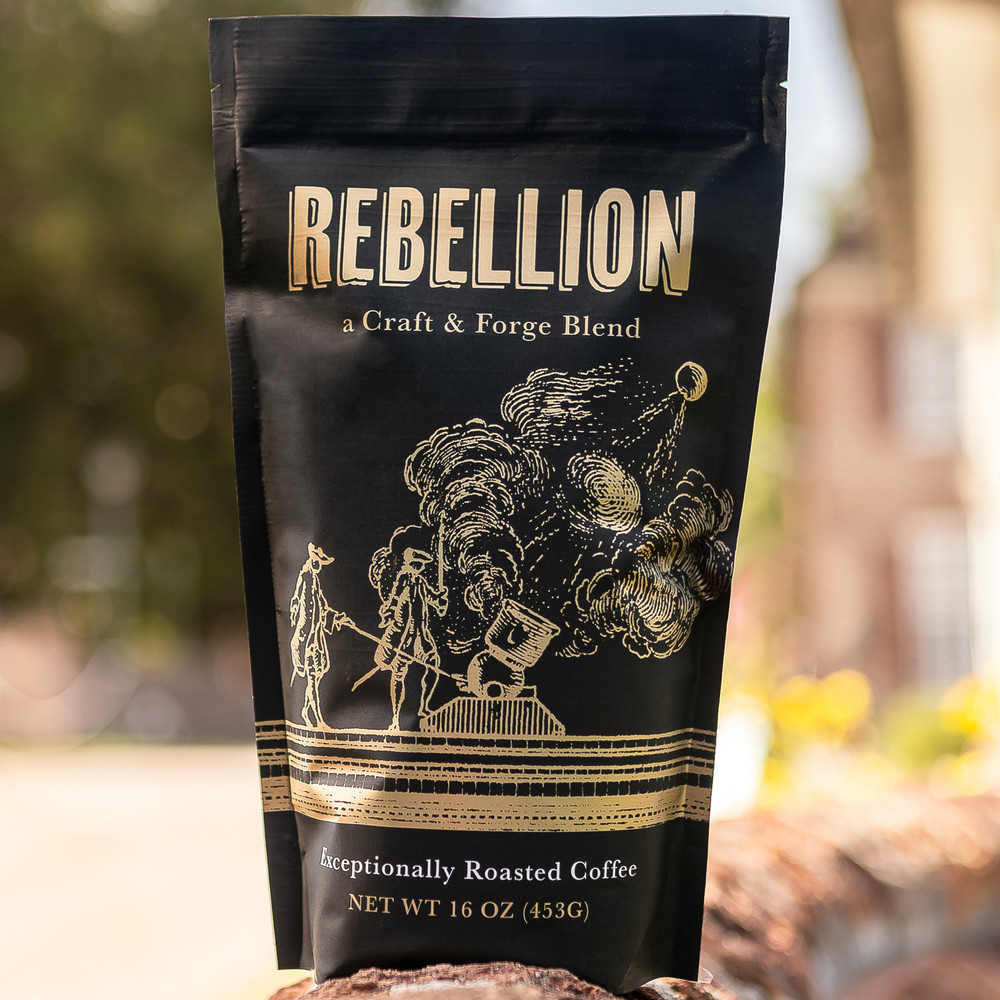 Craft & Forge "Rebellion" Dark Roast Coffee - 1 LB Whole Bean | The Shops at Colonial Williamsburg