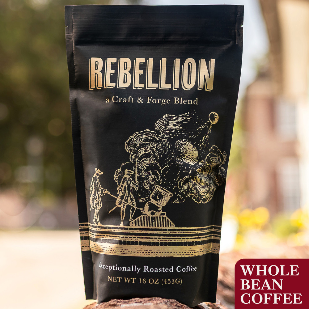 Craft & Forge "Rebellion" Dark Roast Coffee - 1 LB Whole Bean | The Shops at Colonial Williamsburg