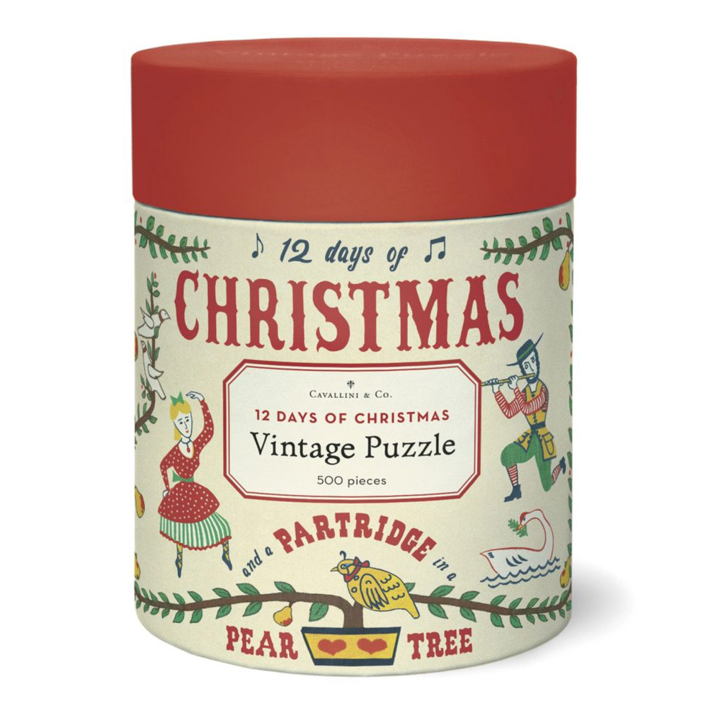 12 Days of Christmas 500 Piece Jigsaw Puzzle | The Shops at Colonial Williamsburg