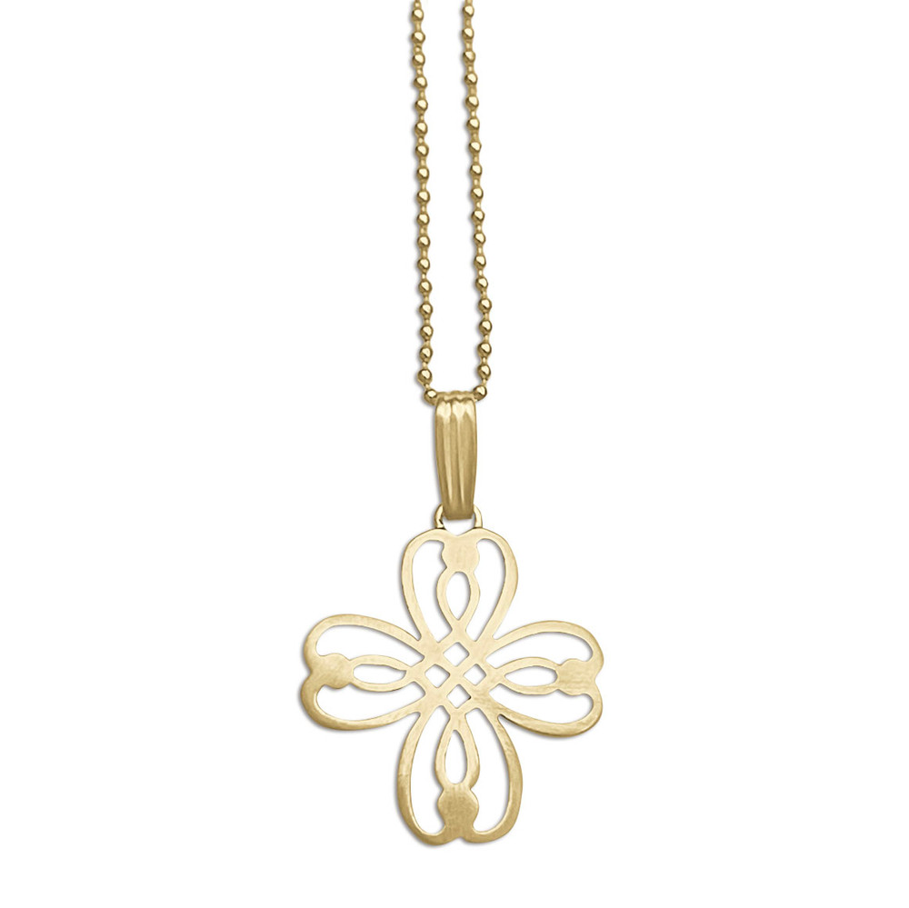 Hennell Cross Gold Pendant Necklace | The Shops at Colonial Williamsburg