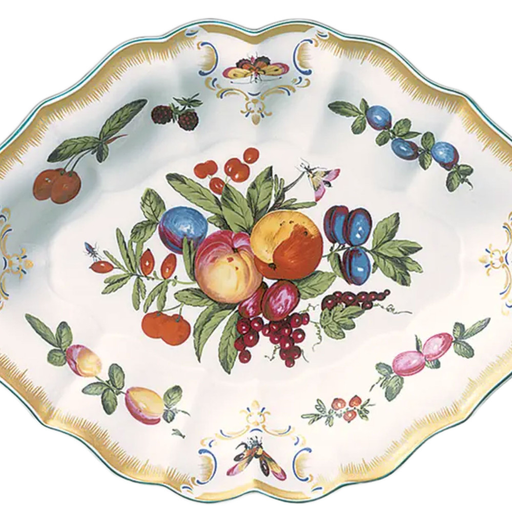 Duke of Gloucester Porcelain Oval Dish | The Shops at Colonial Williamsburg