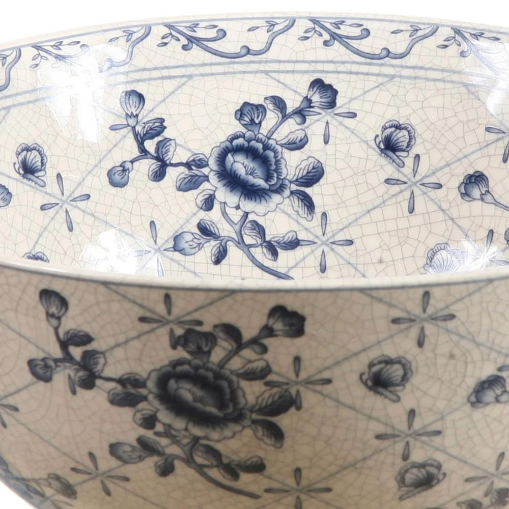 Rose Trellis Ceramic Bowl | The Shops at Colonial Williamsburg