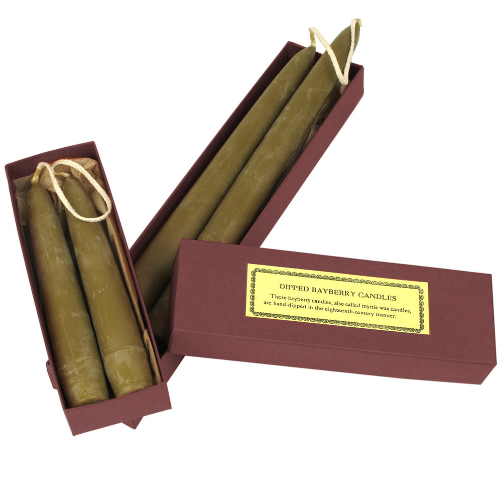 Boxed Bayberry Candles Pair | The Shops at Colonial Williamsburg