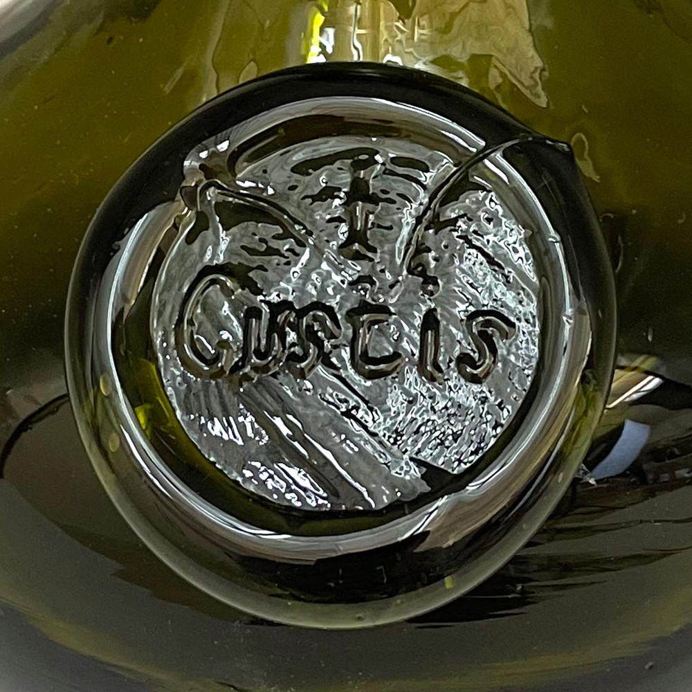 18th Century Onion Bottle with John Custis Armorial Seal | The Shops at Colonial Williamsburg