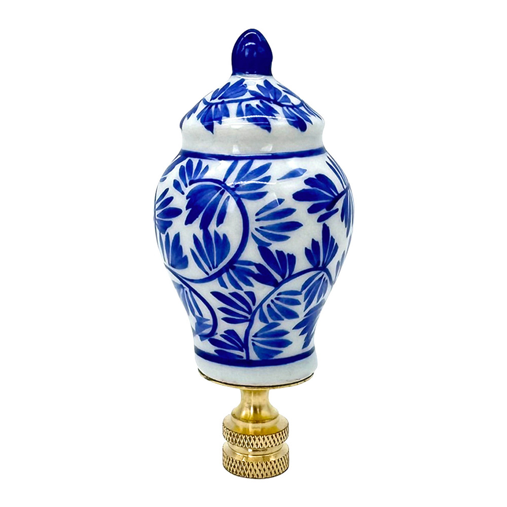 Swirling Vines Ginger Jar Finial