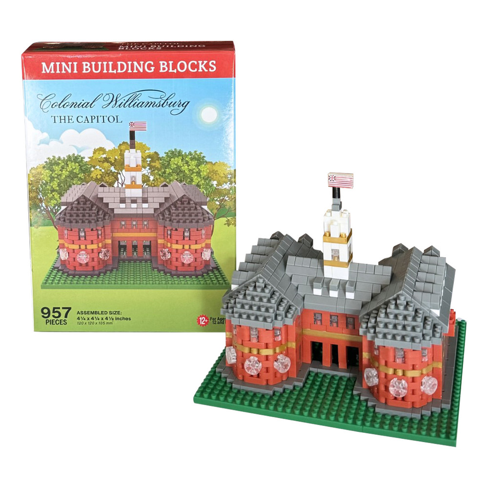 Colonial Williamsburg Mini Building Blocks – The Capitol