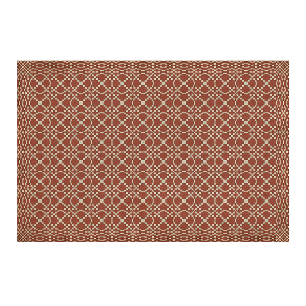 WILLIAMSBURG Woven "Rappahannock Est 1833" Vintage Vinyl Floorcloth | The Shops at Colonial Williamsburg