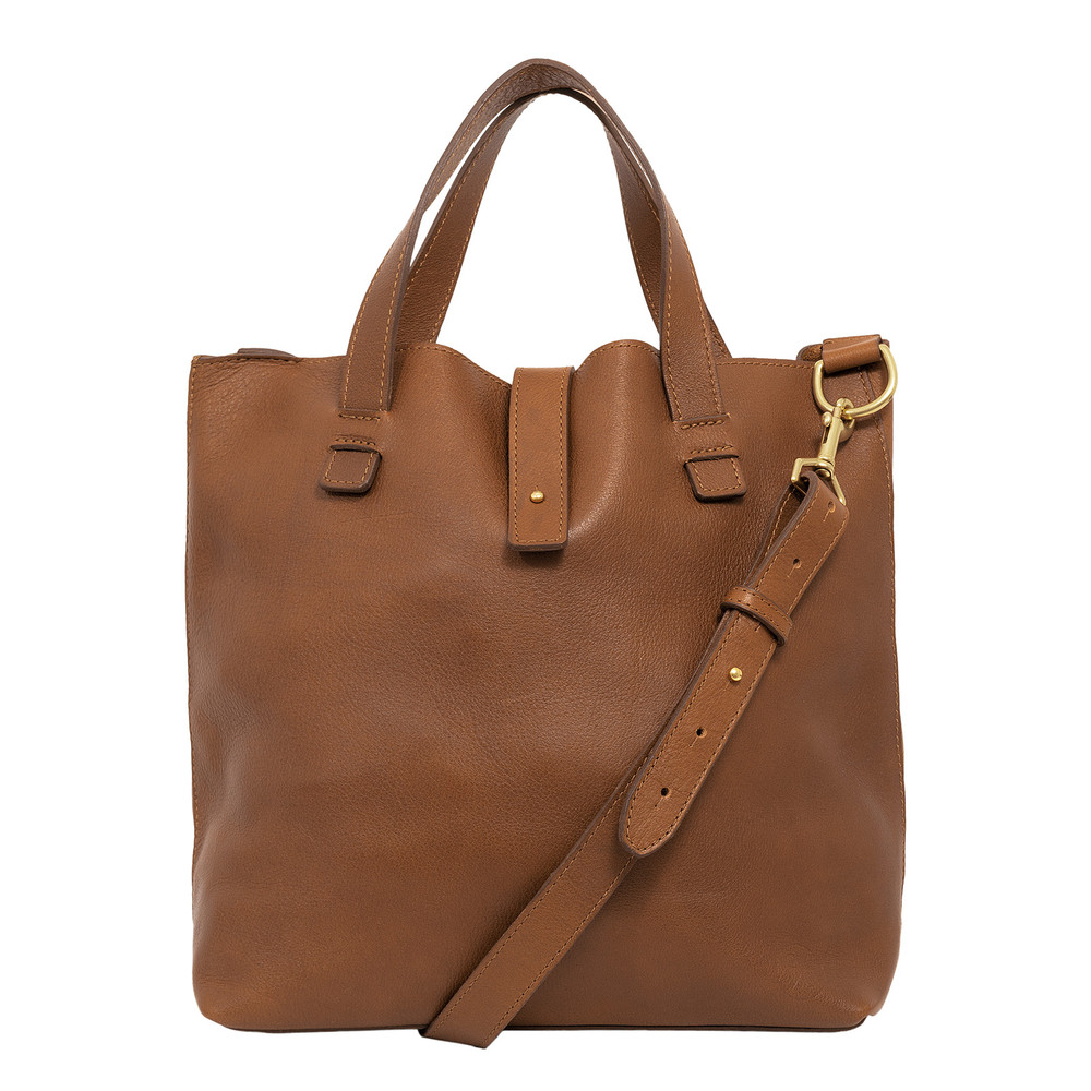 Craft & Forge Brown Leather Tote Bag | The Shops at Colonial Williamsburg