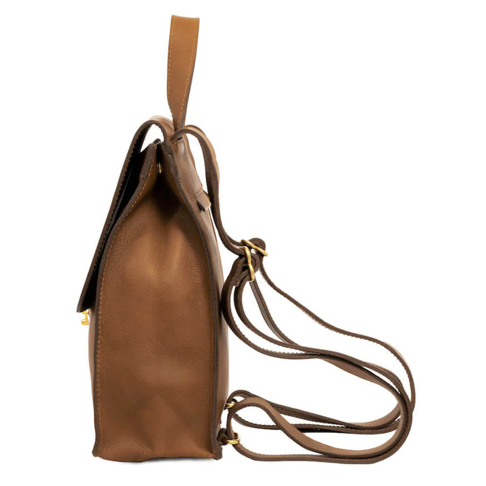 Craft & Forge Brown Leather Backpack | The Shops at Colonial Williamsburg