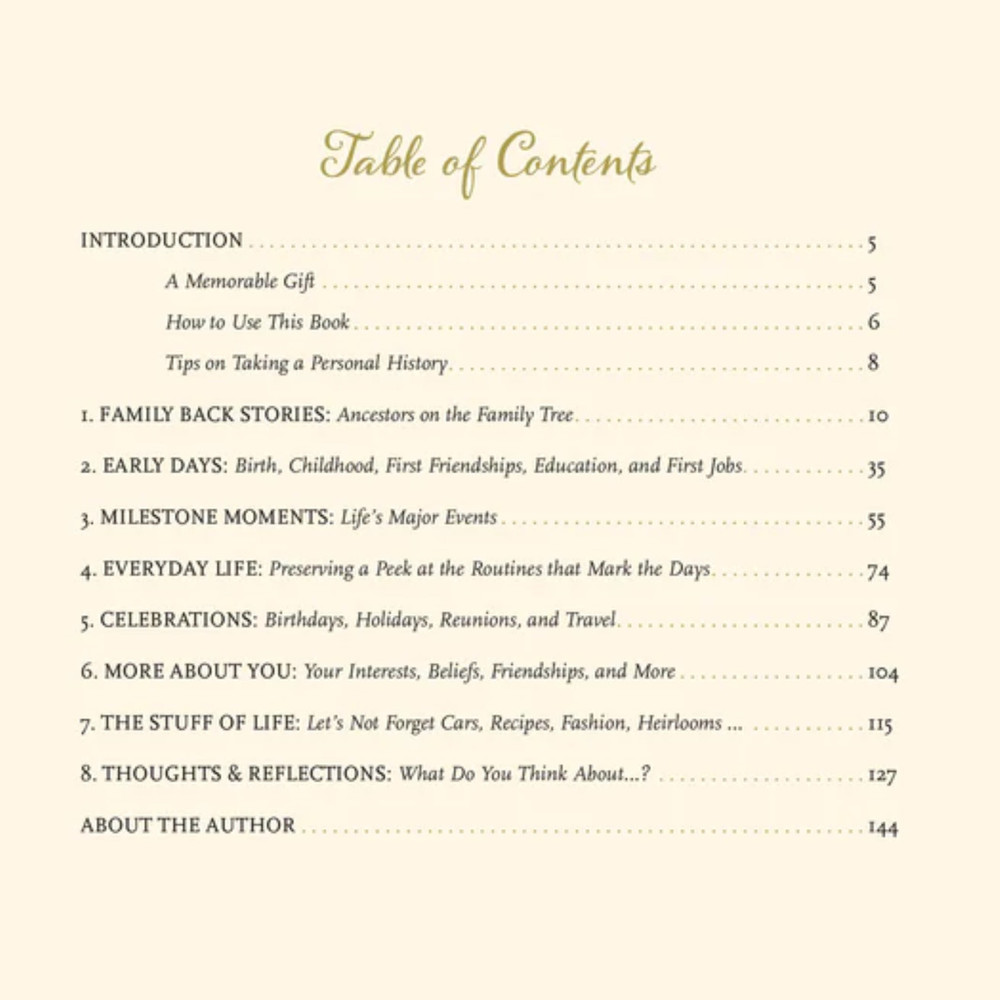 An Oral History: Preserve Your Family's Story | The Shops at Colonial Williamsburg