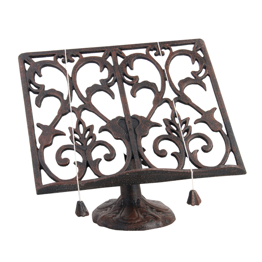 Cast Iron Cookbook Stand