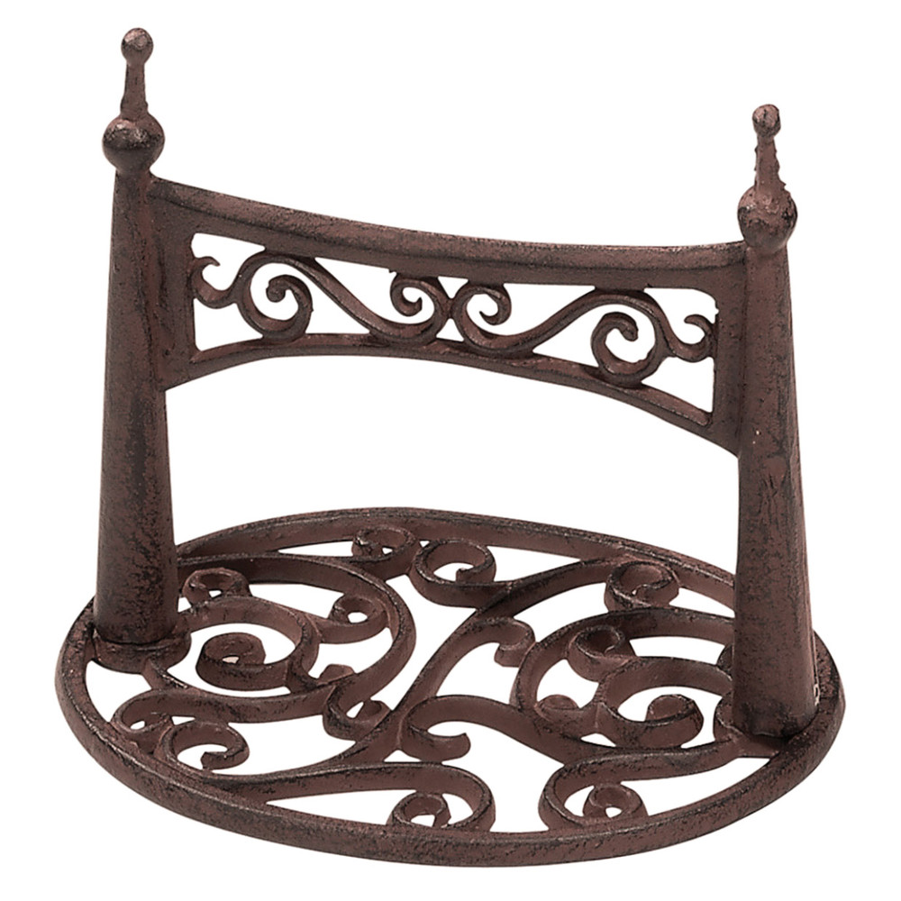 Hand Cast Iron Ellipse Boot Scraper | The Shops at Colonial Williamsburg