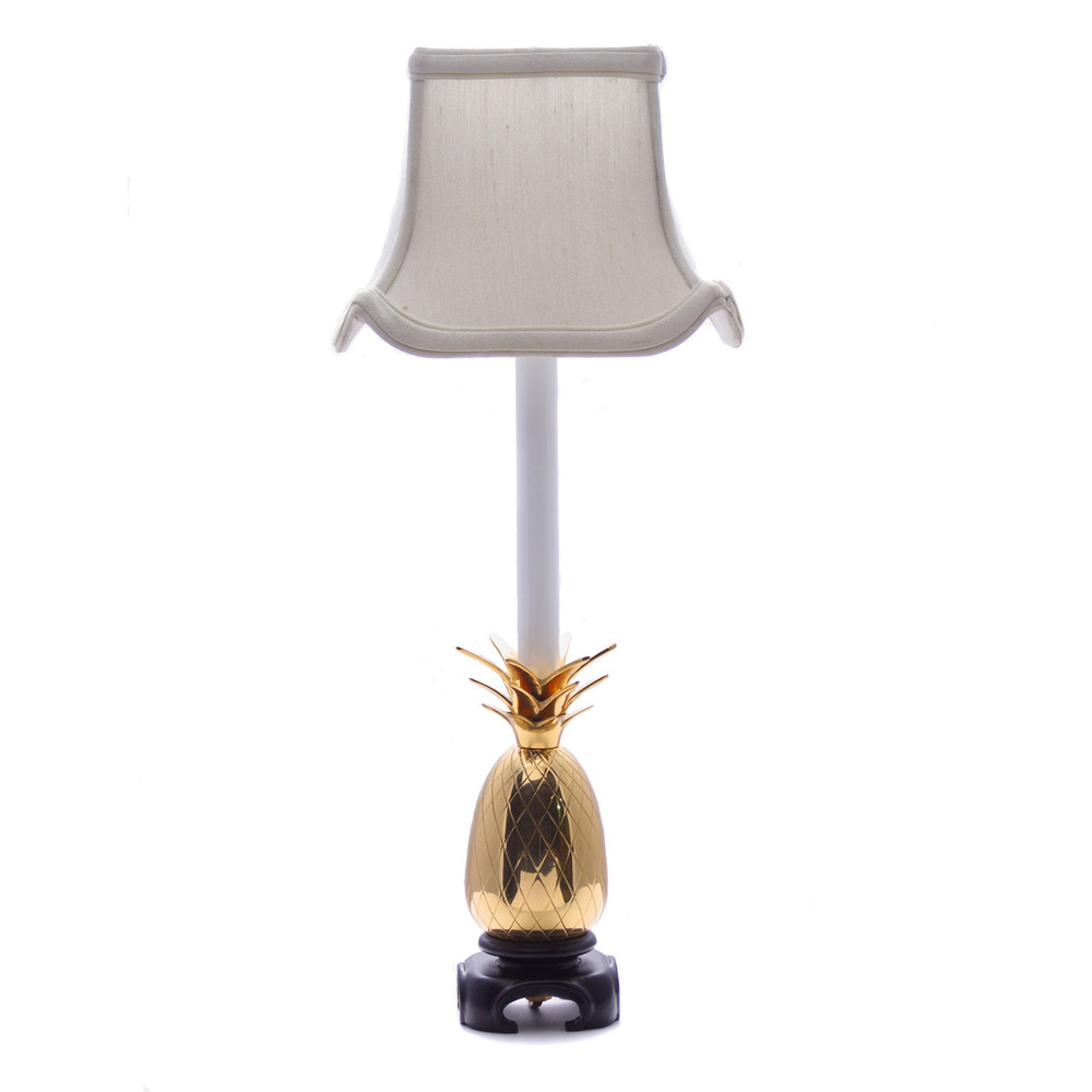 Brass Pineapple Buffet Lamp | The Shops at Colonial Williamsburg