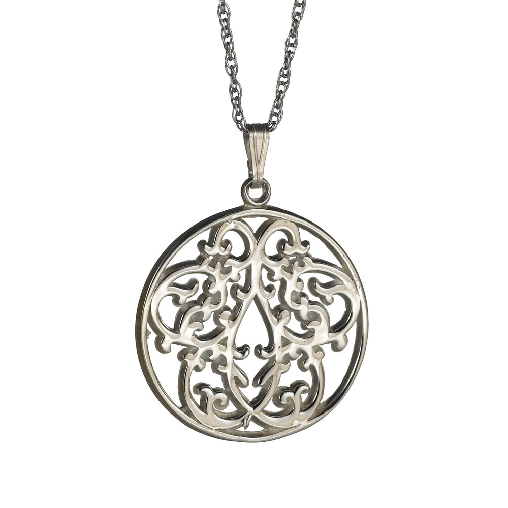 Ellicott Clock Case Sterling Silver Pendant - Small | The Shops at Colonial Williamsburg