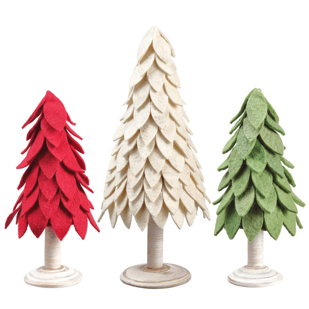 Tabletop Felt Tree Christmas Decoration