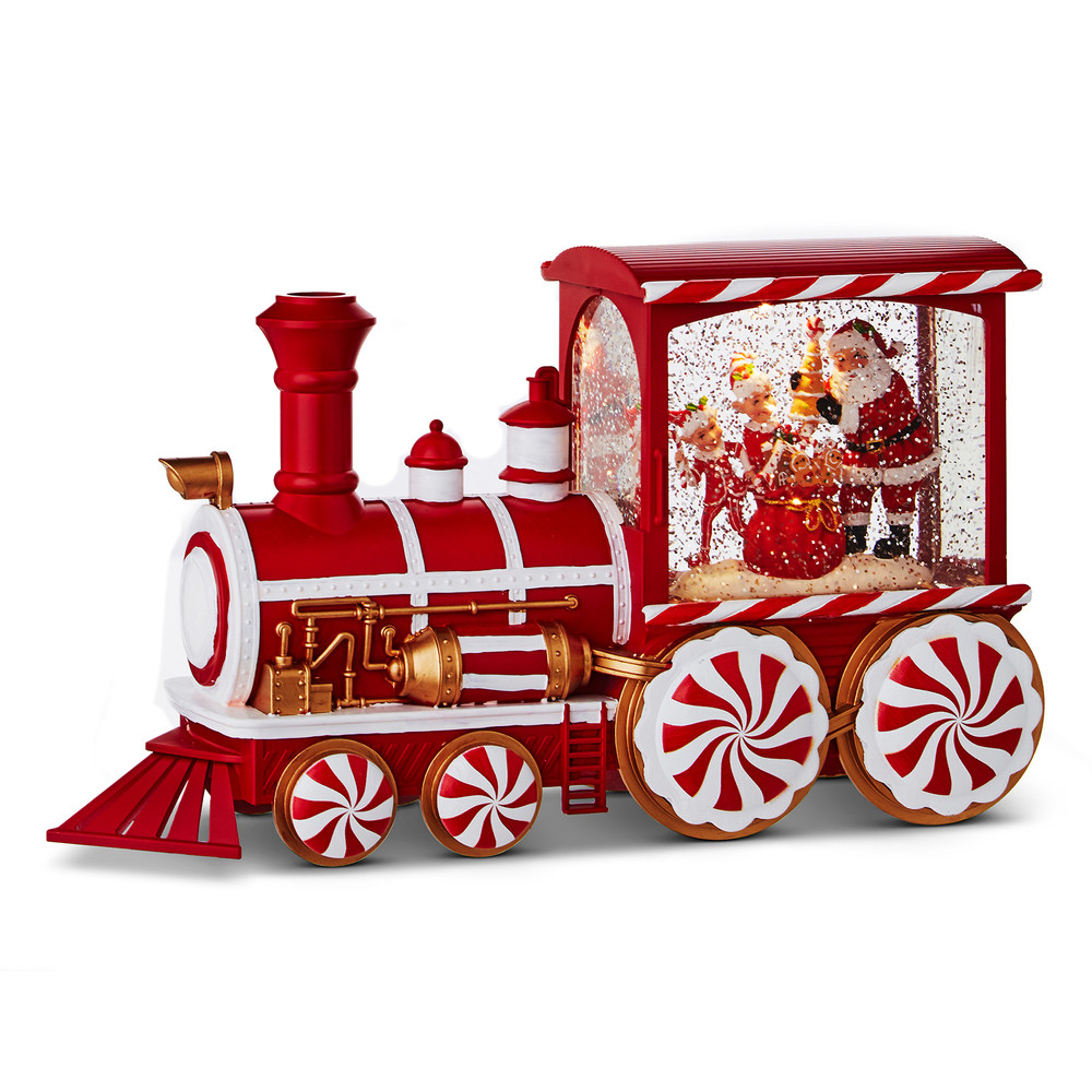 Peppermint Train Musical Water Lantern | The Shops at Colonial Williamsburg