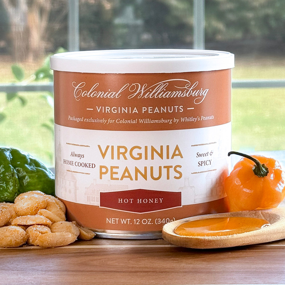 Colonial Williamsburg Hot Honey Virginia Peanuts 12 oz | The Shops at Colonial Williamsburg