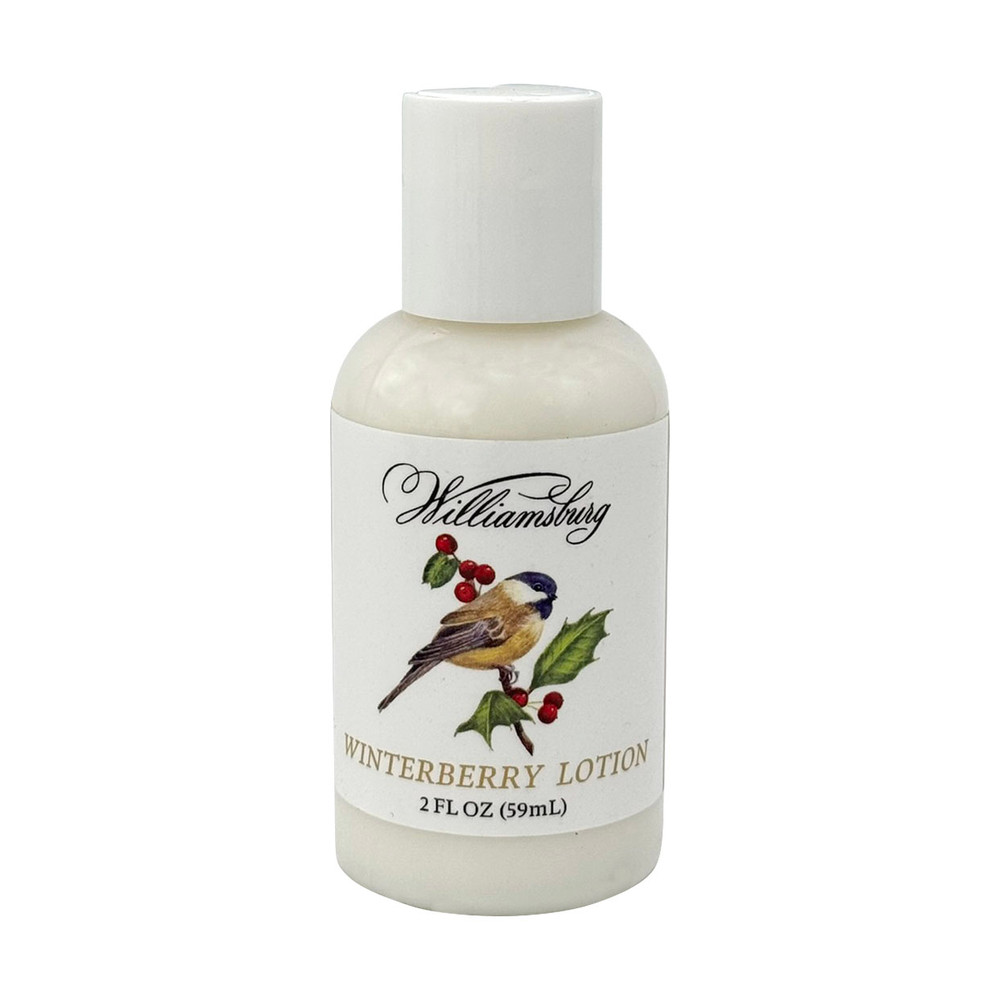 Colonial Williamsburg Lotion - 2 Oz Travel Size - Winterberry | The Shops at Colonial Williamsburg