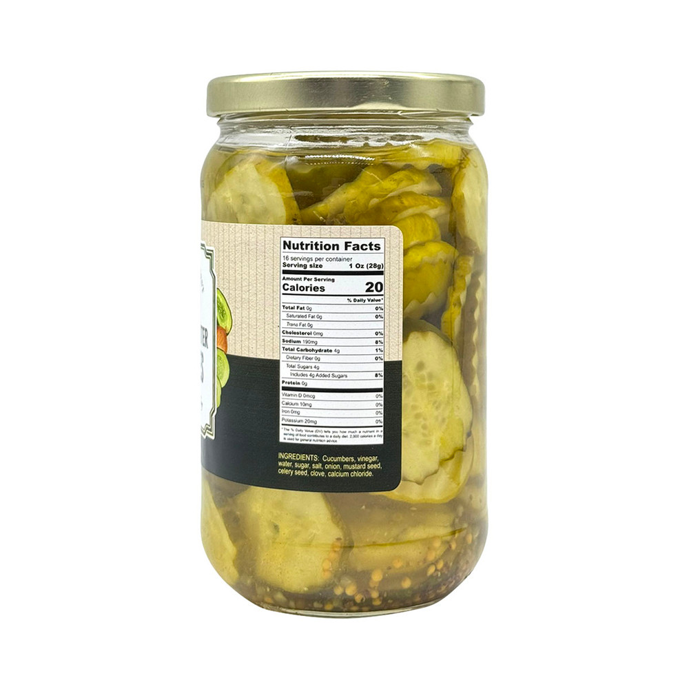 Colonial Williamsburg Bread & Butter Pickles | The Shops at Colonial Williamsburg