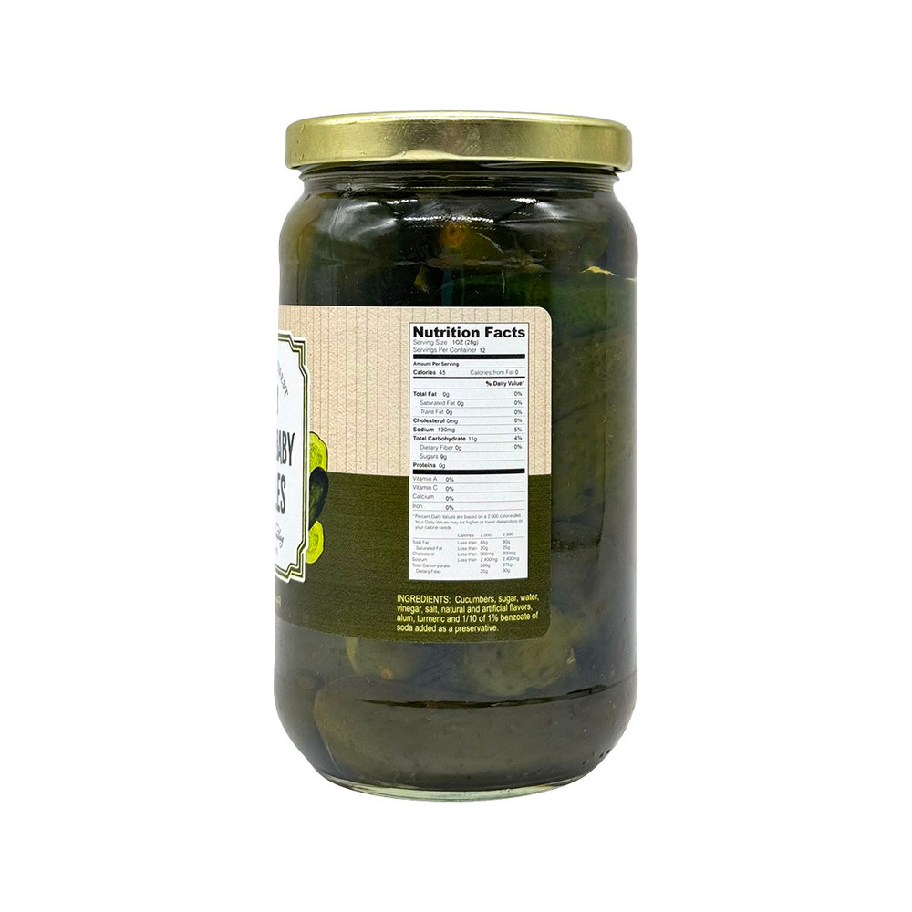 Colonial Williamsburg Sweet Baby Pickles | The Shops at Colonial Williamsburg