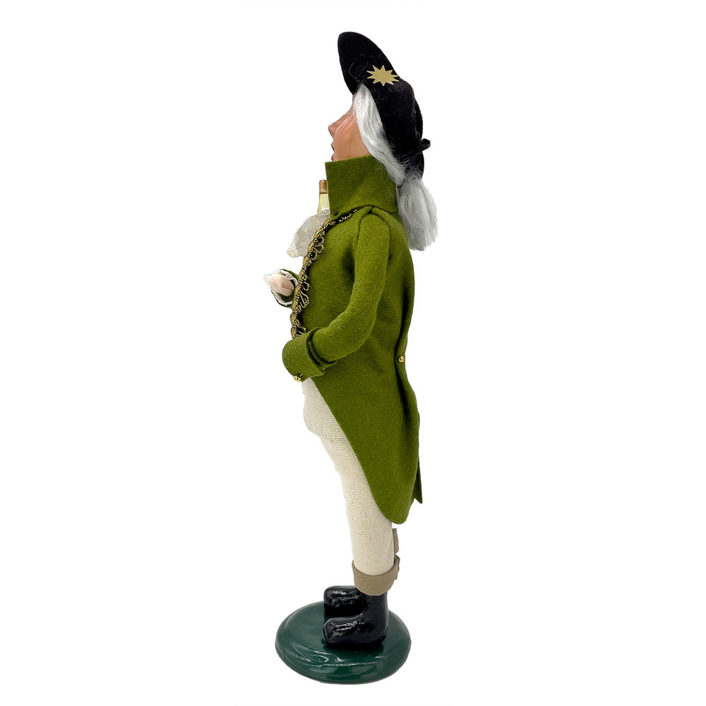 Byers' Choice Colonial Man Caroler with Wine - Thumbnail 3