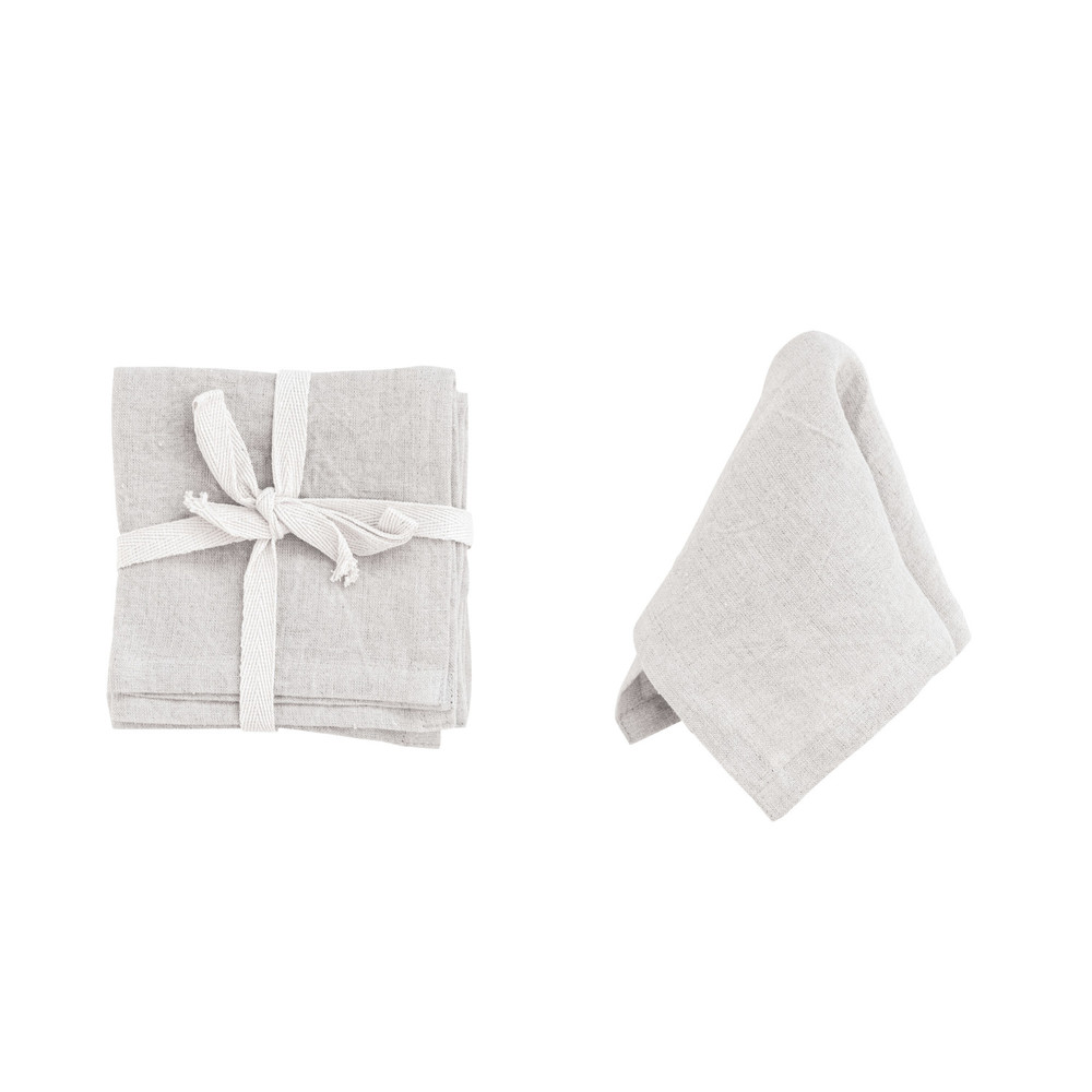 Williamsburg Linen Cocktail Napkins - Thumbnail 2