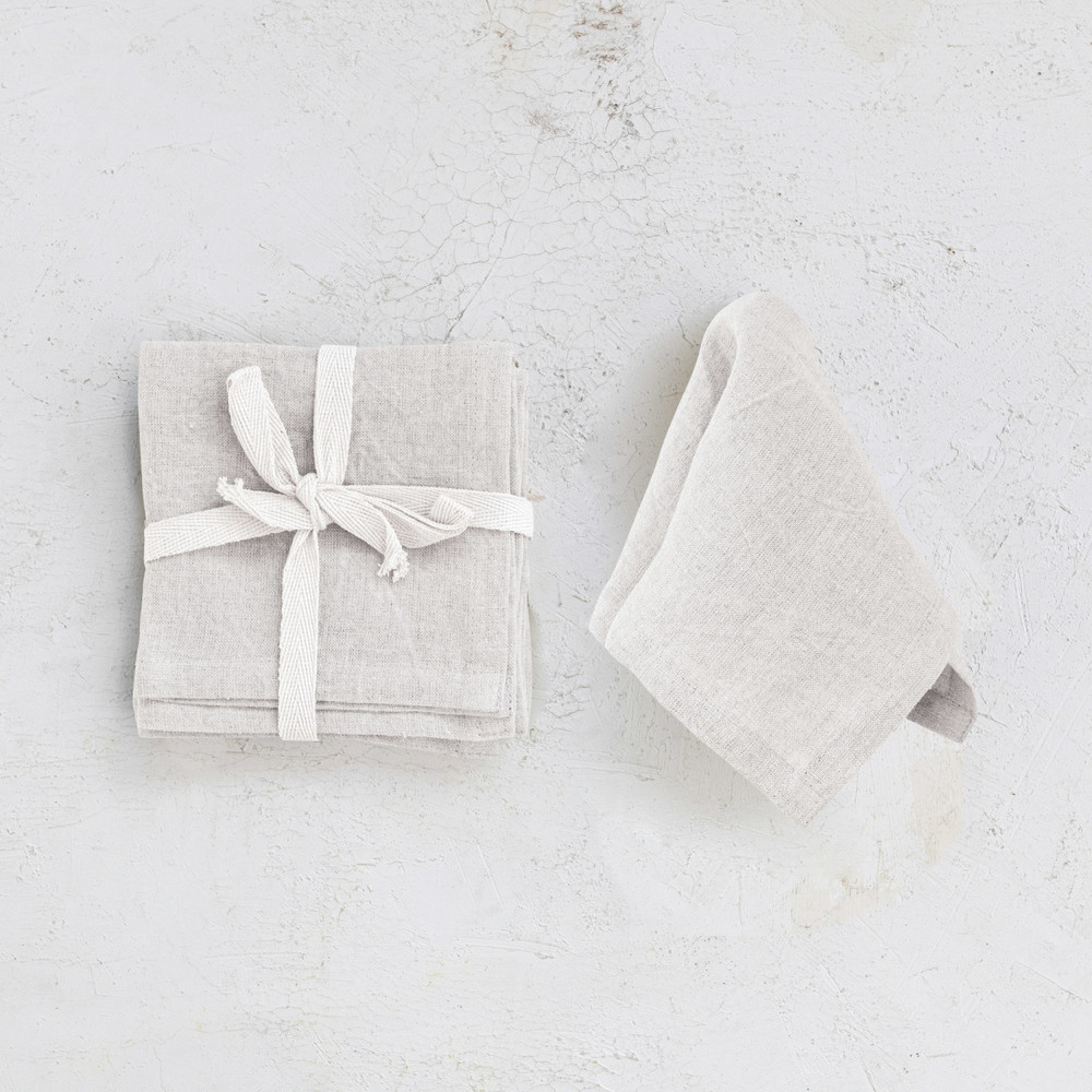 Williamsburg Linen Cocktail Napkins