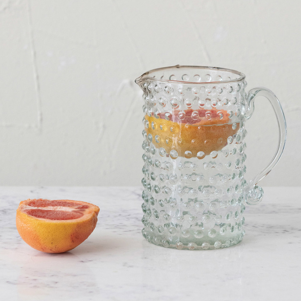 Hobnail Glass Pitcher | The Shops at Colonial Williamsburg