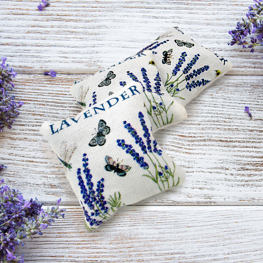 Set of 3 Lavender Sachets Gift Box | The Shops at Colonial Williamsburg