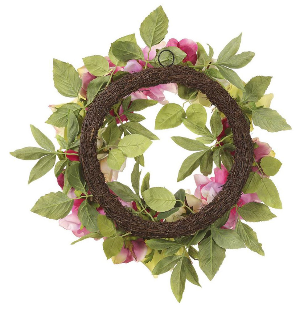 Pink Peony Wreath 20" | The Shops at Colonial Williamsburg