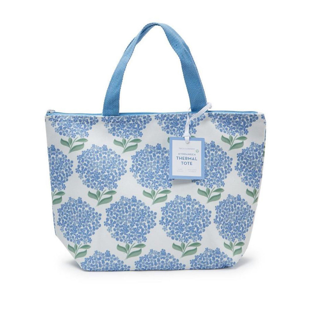 Blue Hydrangea Thermal Lunch Tote | The Shops at Colonial Williamsburg