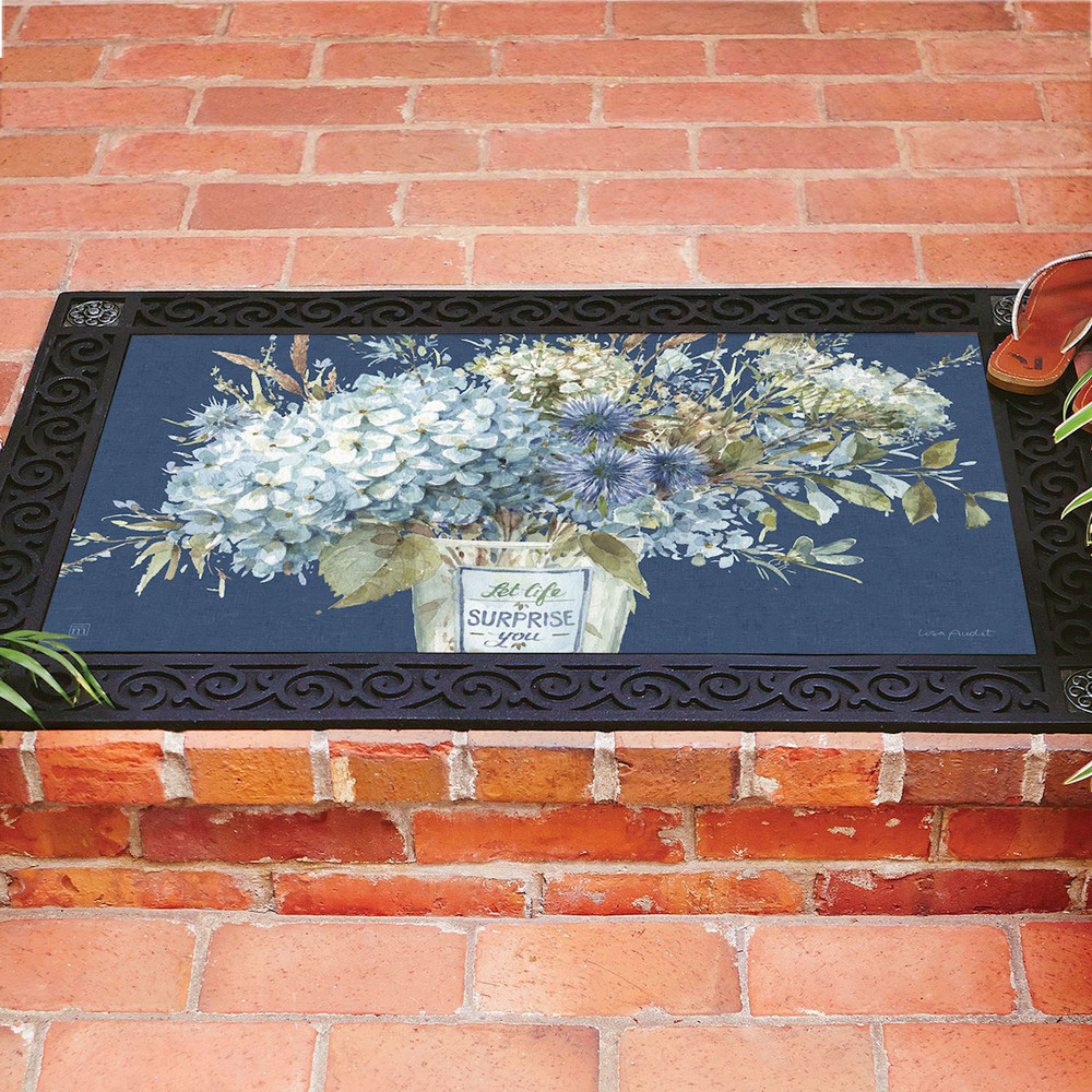 Bohemian Blue MatMate Doormat Insert | The Shops at Colonial Williamsburg