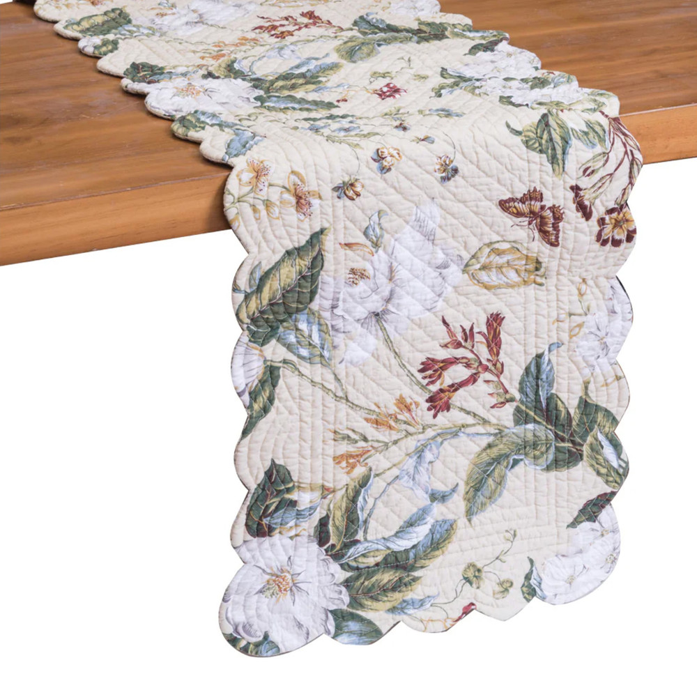 WILLIAMSBURG Garden Images Table Runner | The Shops at Colonial Williamsburg