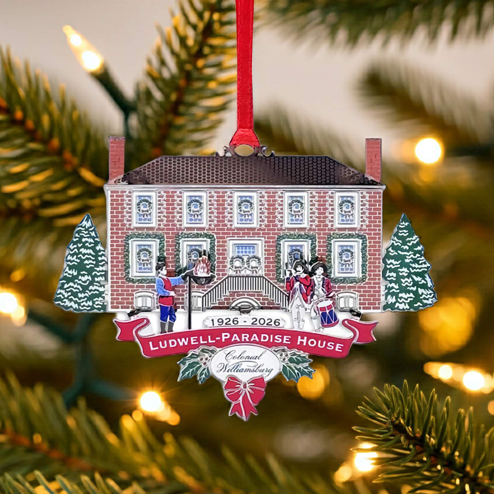 Colonial Williamsburg 2026 Annual Ornament - Ludwell-Paradise House