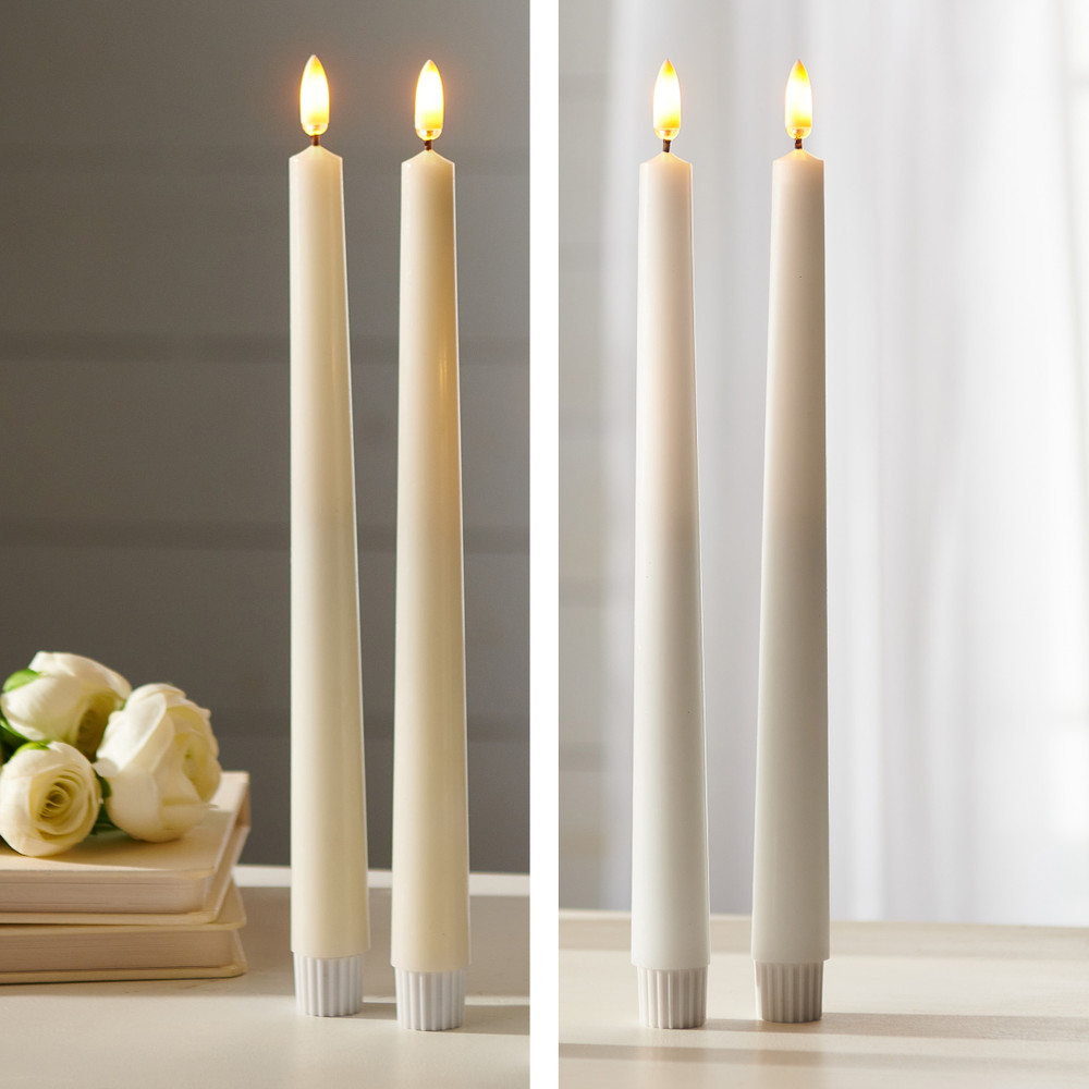 Raz Flameless Taper Candles - Thumbnail 3
