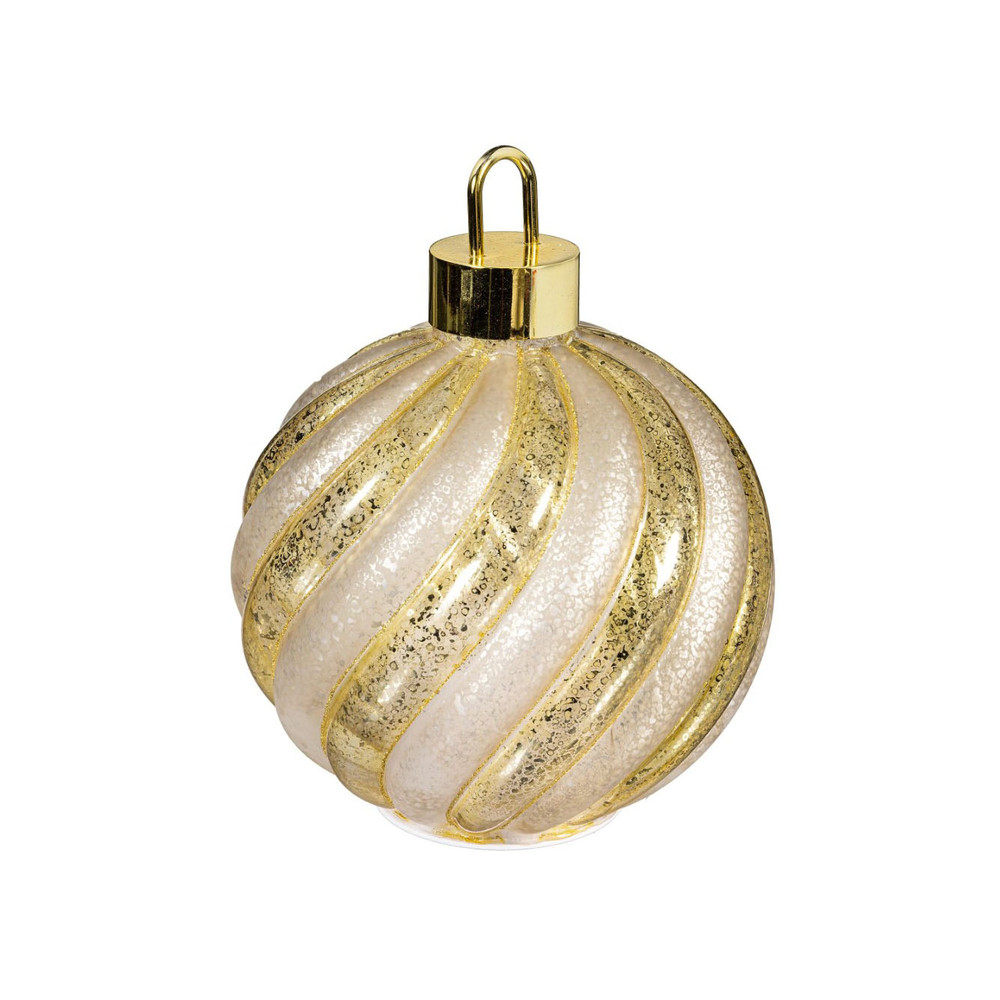 Gold Ornament LED Lighted Christmas Decoration | The Shops at Colonial Williamsburg
