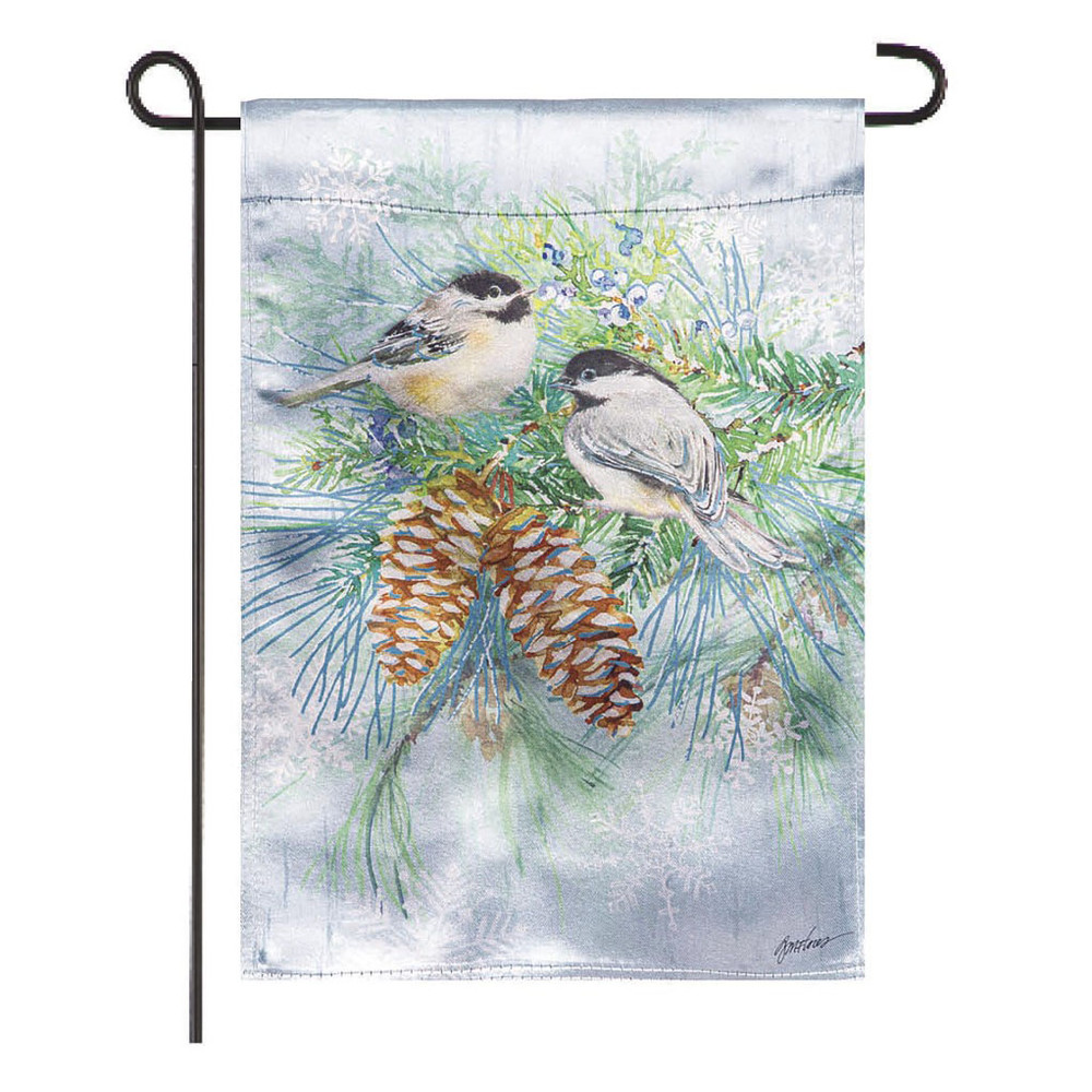 Winter Frost Garden Flag 18