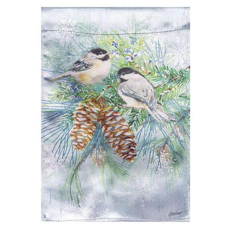 Winter Frost Garden Flag 18