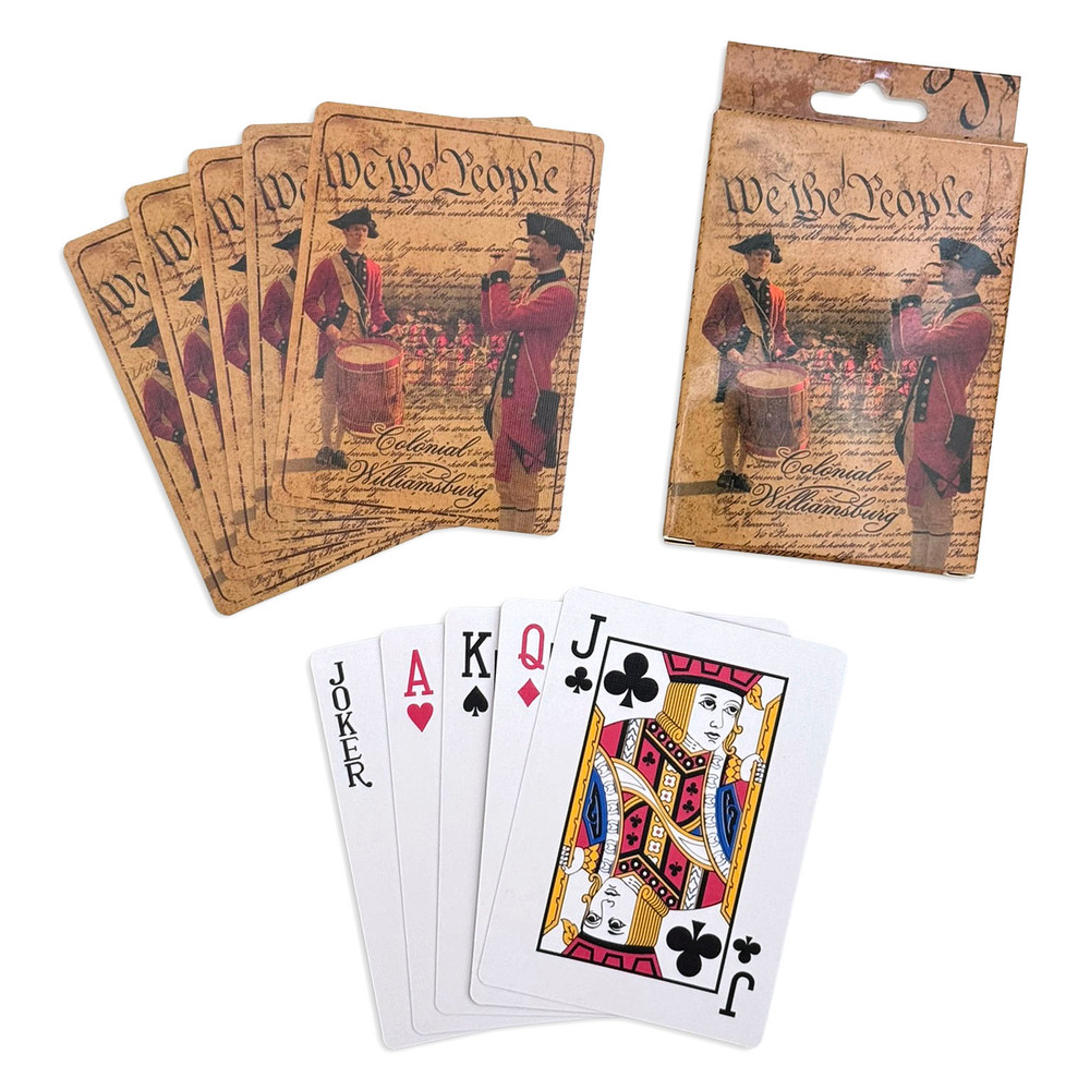 Colonial Williamsburg “We the People” Playing Cards | The Shops at Colonial Williamsburg
