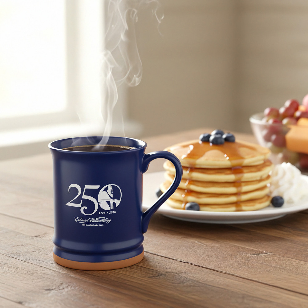 Colonial Williamsburg 250th Anniversary Souvenir Mug | The Shops at Colonial Williamsburg