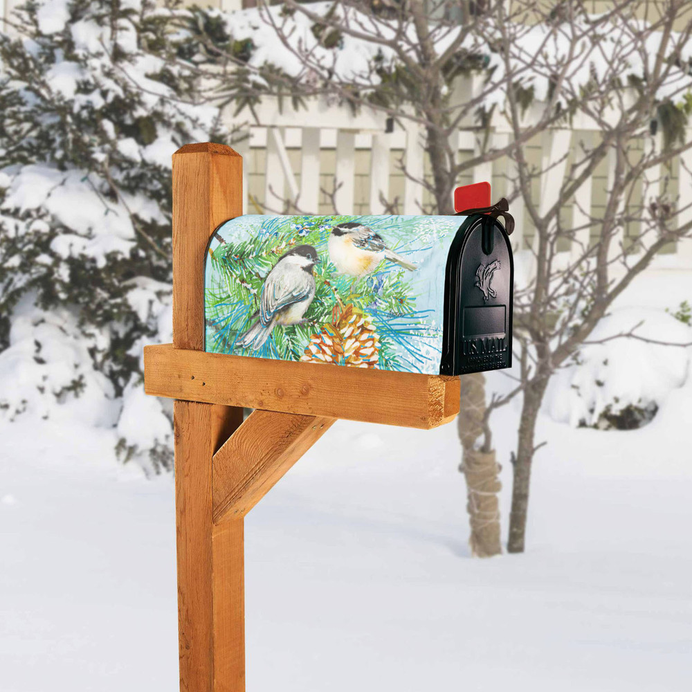 Winter Frost Magnetic Fabric Mailbox Cover | The Shops at Colonial Williamsburg