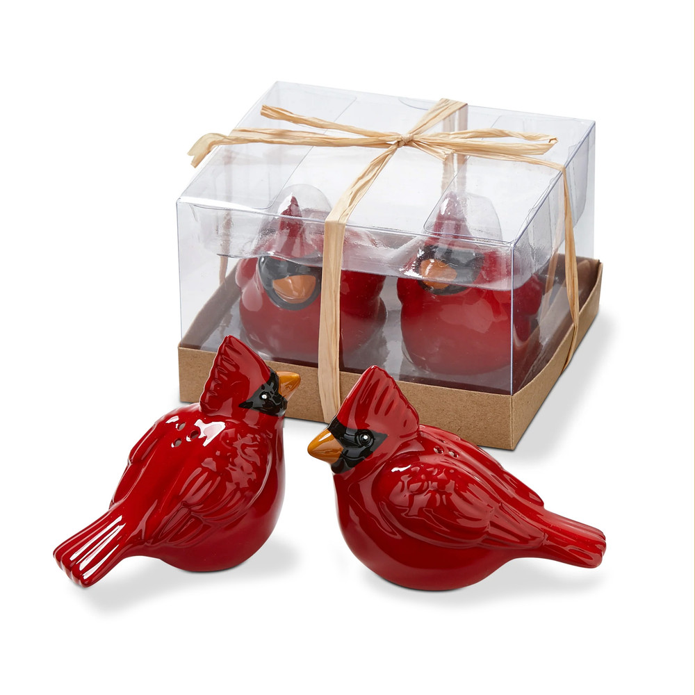 Red Cardinals Salt & Pepper Shakers Set | The Shops at Colonial Williamsburg
